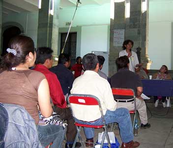 Forum convocado por la APPO, 16 de agosto de 2006