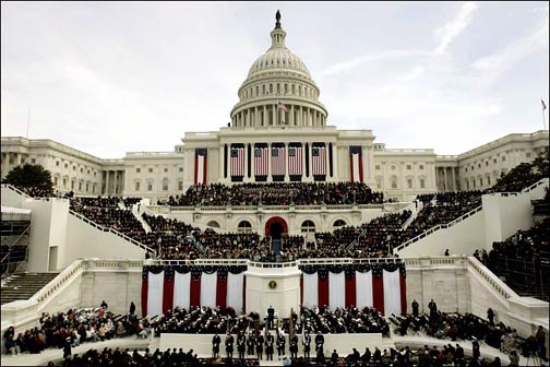 Bush inauguration II, 20 January 2005
