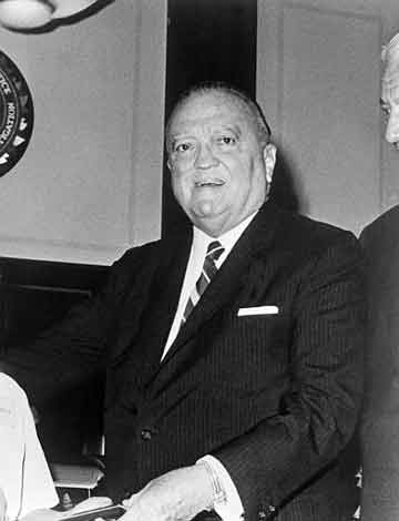 J. Edgar Hoover, May 1969