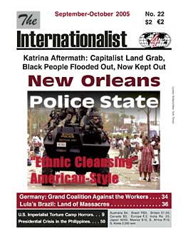 Internationalist No. 22 (Sept.-Oct. 2005)