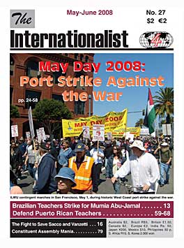 Internationalist No. 27 (May-June 2008)