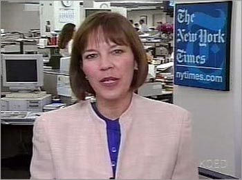 Judith Miller on PBS, August 2002