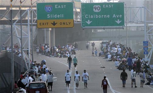 Interstate 10, 31 August 2005