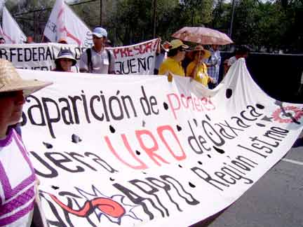 Marcha de la APPO, 9 de octubre de 2006