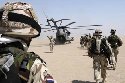 Dutch troops in Kuwait heading to Iraq