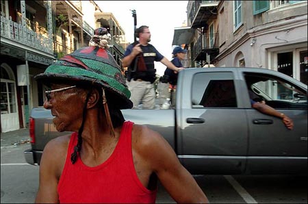 New Orleans police, 4 Sept. 2005