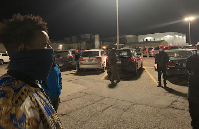 Packinghouse workers at Pilgrim's Pride plant in St.
            Cloud, MN walk out, 28 April 2020, over unsanitary
            conditions in the plant.