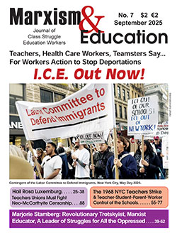 Marxism & Education No. 7