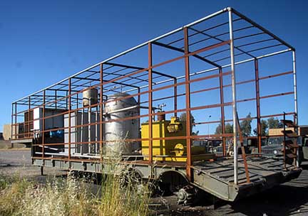 Mobile chemical weapons lab