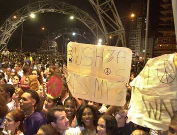 Havana protest Iraq war, 22 March 2003