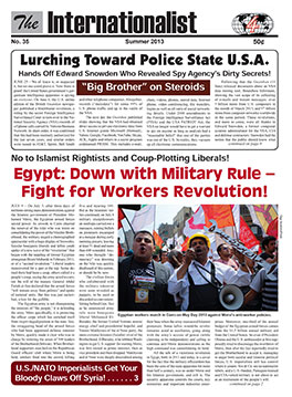 Internationalist
                        No. 35 (Summer 2013)
