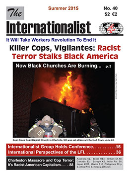 Internationalist
                        No. 40 (Summer 2015)
