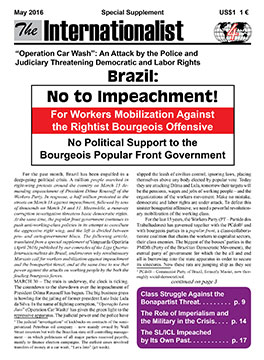 Brazil Impeachment
                                  Supplement