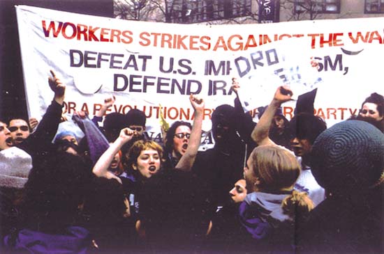 Iraq antiwar demo, NYC, 05.03.03